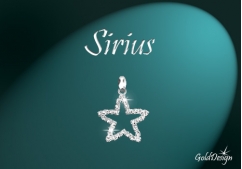 Sirius - přívěsek stříbřený